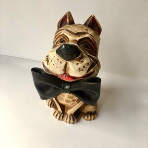French Bulldog Vintage Napcoware Japan Puppy Coin Bank